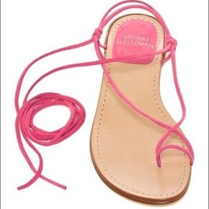 Stuart Weitzman Nieta Lace-Up Sandal
